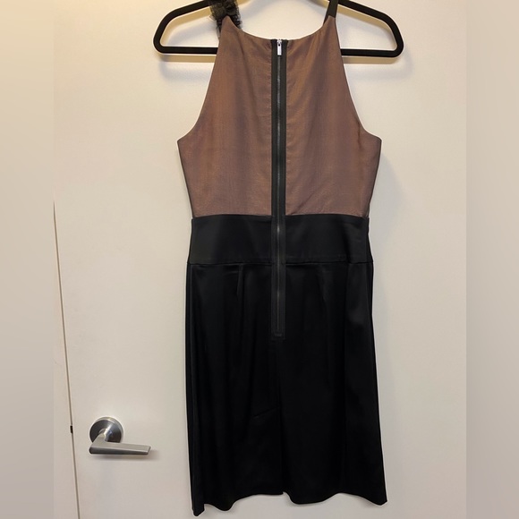 BCBGMaxAzria dress Black and Pink Size 4 Like New - Picture 2 of 5